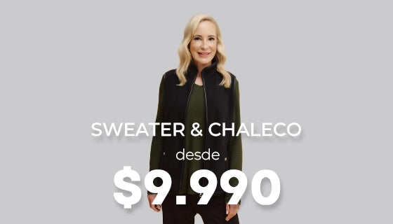 SWEATER & CHALECO