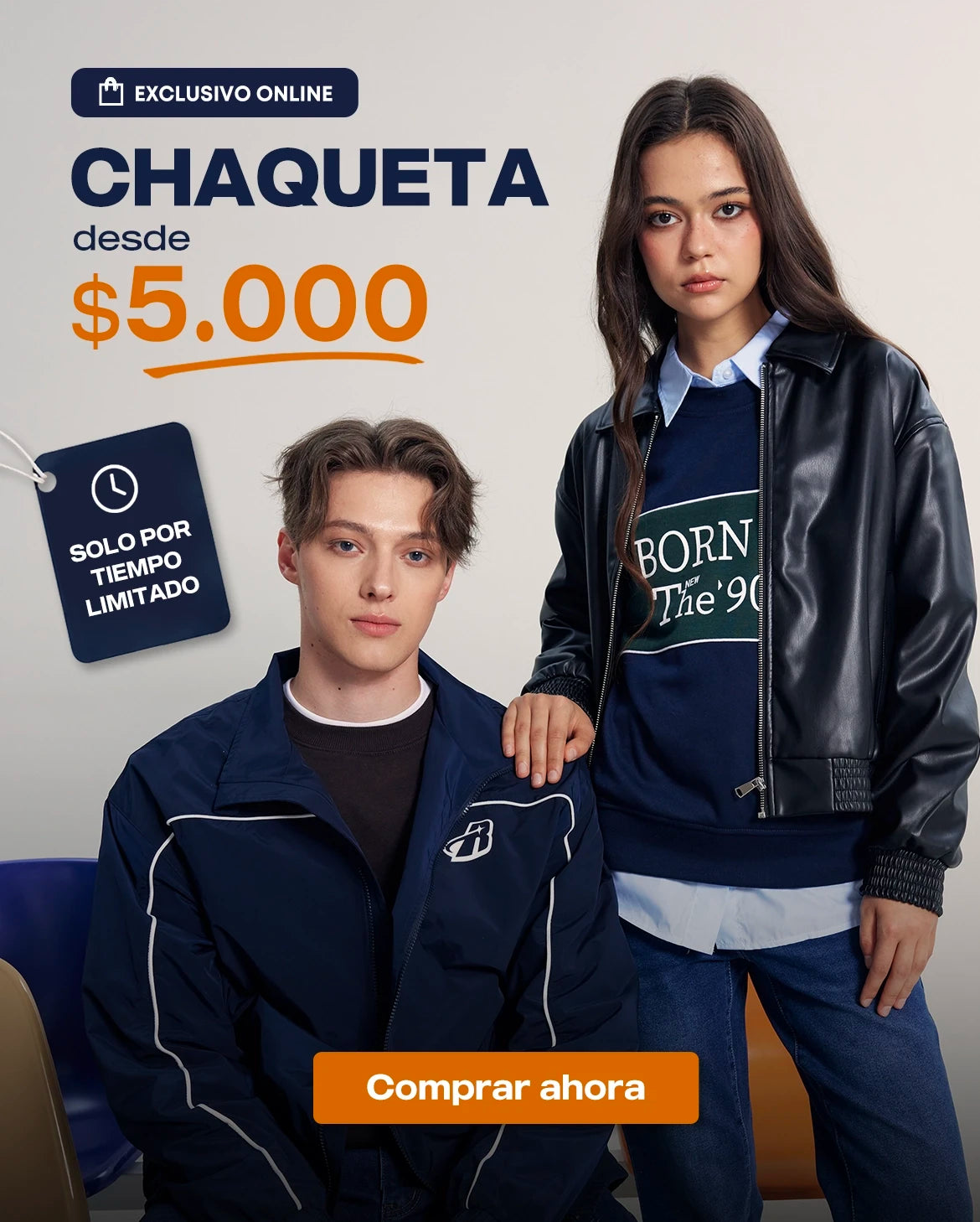CHAQUETA $5.000
desde