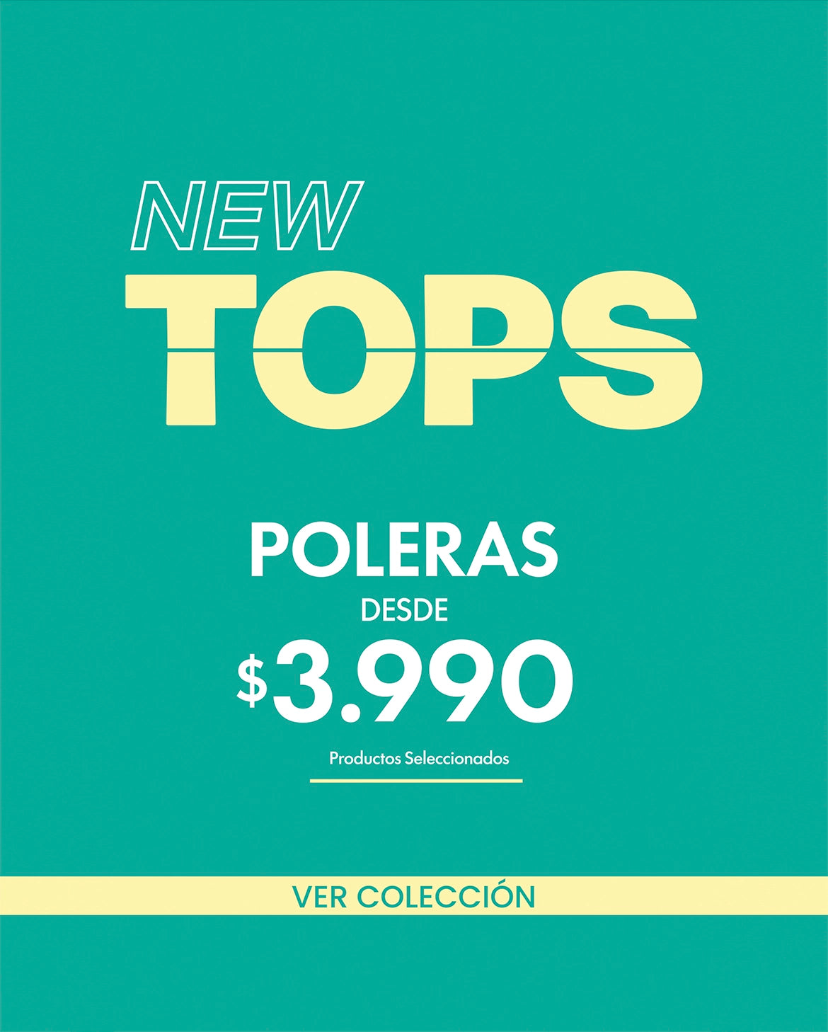POLERAS DESDE $3.990 Productos  Seleccionados