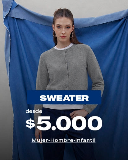 SWEATER
desde
$5.000
