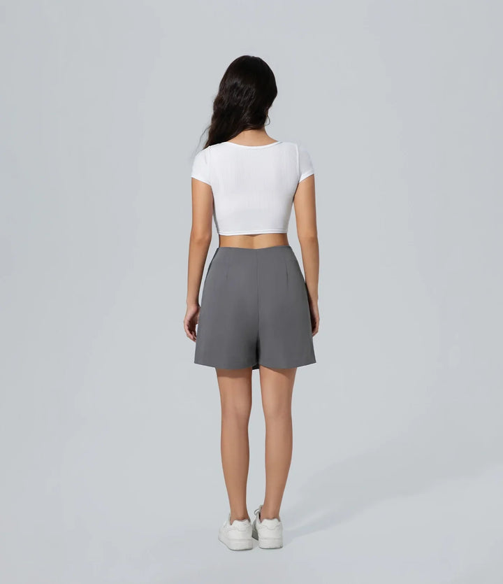 Mini falda mujer blanco corto manga Bottom, Casual, Enjoy life slowly, Falda, Key