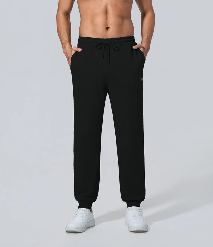 Pantalón Buzo para hombre de los hombres negro atlético Bolsillo, Bottom, Casual, Hombre, Pantalon