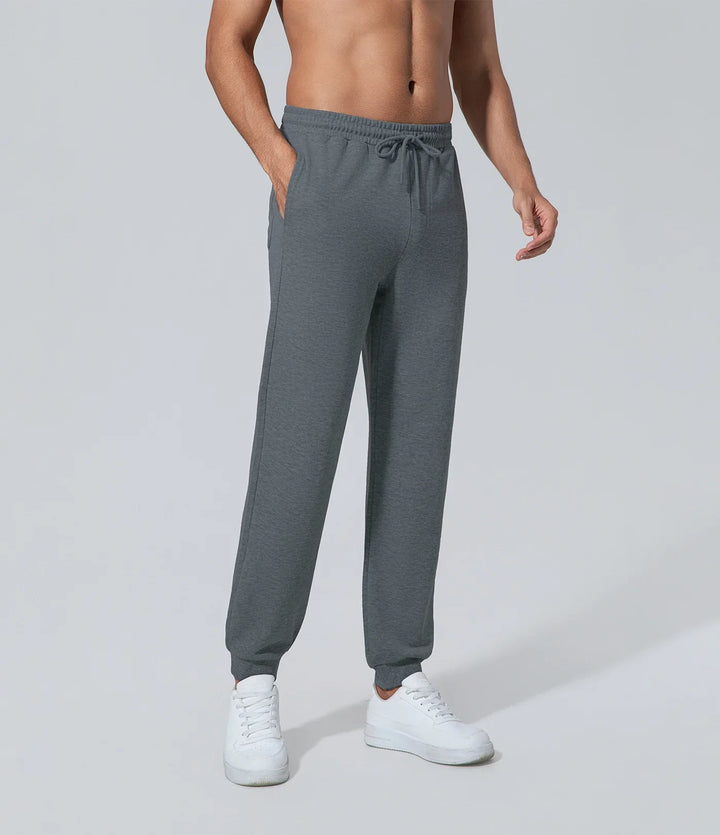 Pantalón Buzo para hombre de los hombres sólido oscuro Bolsillo, Bottom, Casual, Hombre, Pantalon