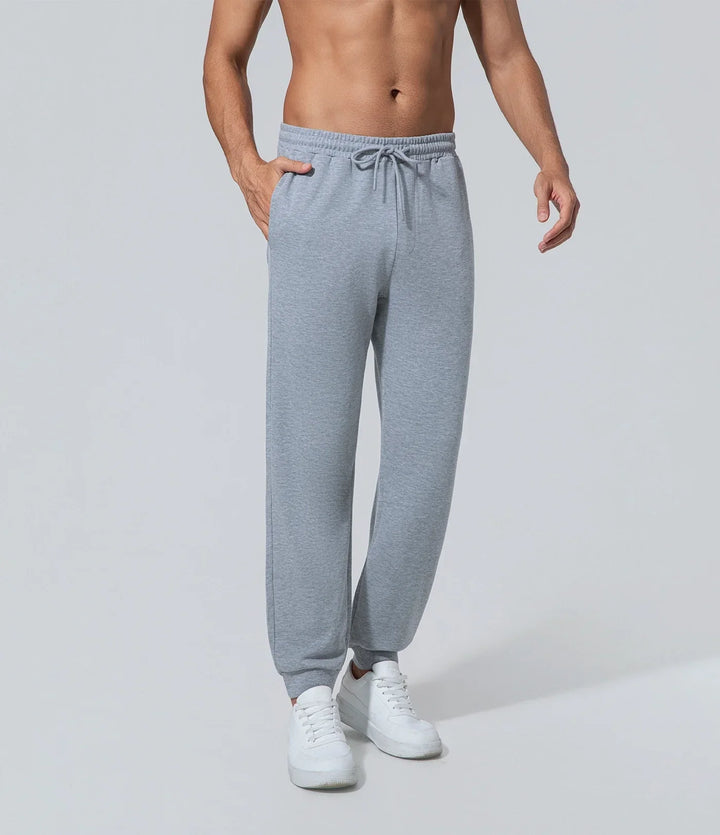 Pantalón Buzo para hombre luz gris atlético Bolsillo, Bottom, Casual, Hombre, Pantalon