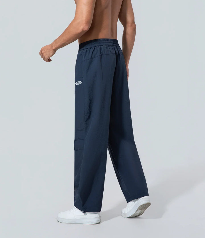 Pantalón Largo Hombre de los hombres marina guerra azul Bolsillo, Bottom, Básico, Casual,
