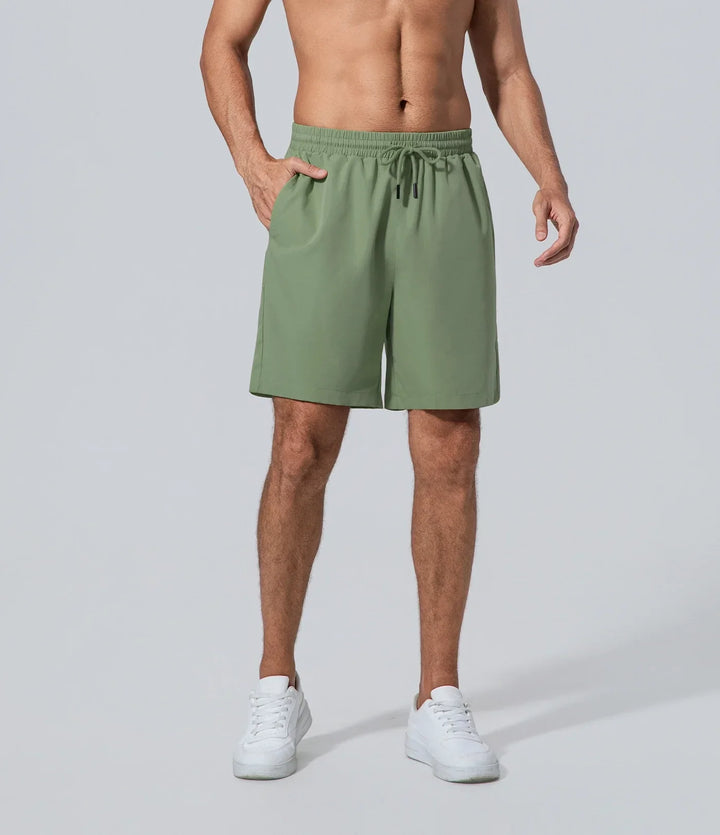 Short de hombre short baño los hombres aceituna verde