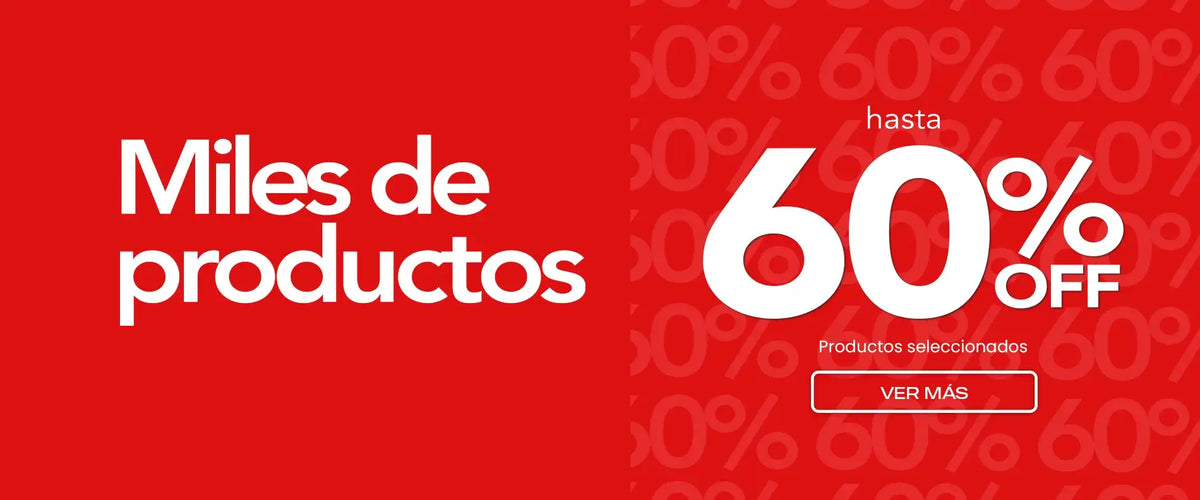Miles deproductos
hasta 60%OFF